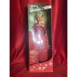 2001 Seasons Sparkle Barbie Doll Mattel 55198 NRFB New Unopened Box